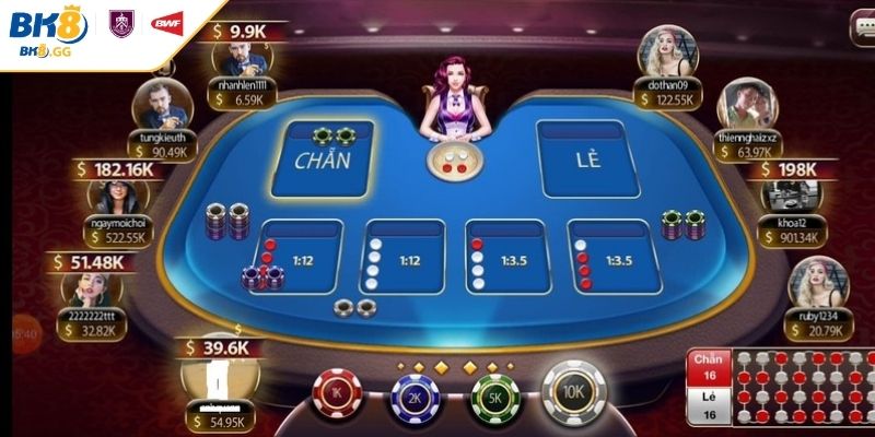 Cách Đọc Vị Xóc Đĩa BK8 Phổ Biến Và Thuật Toán Đọc Chính Xác 2 Cầu 1-1 (Cầu chuyền) trong Xóc Đĩa